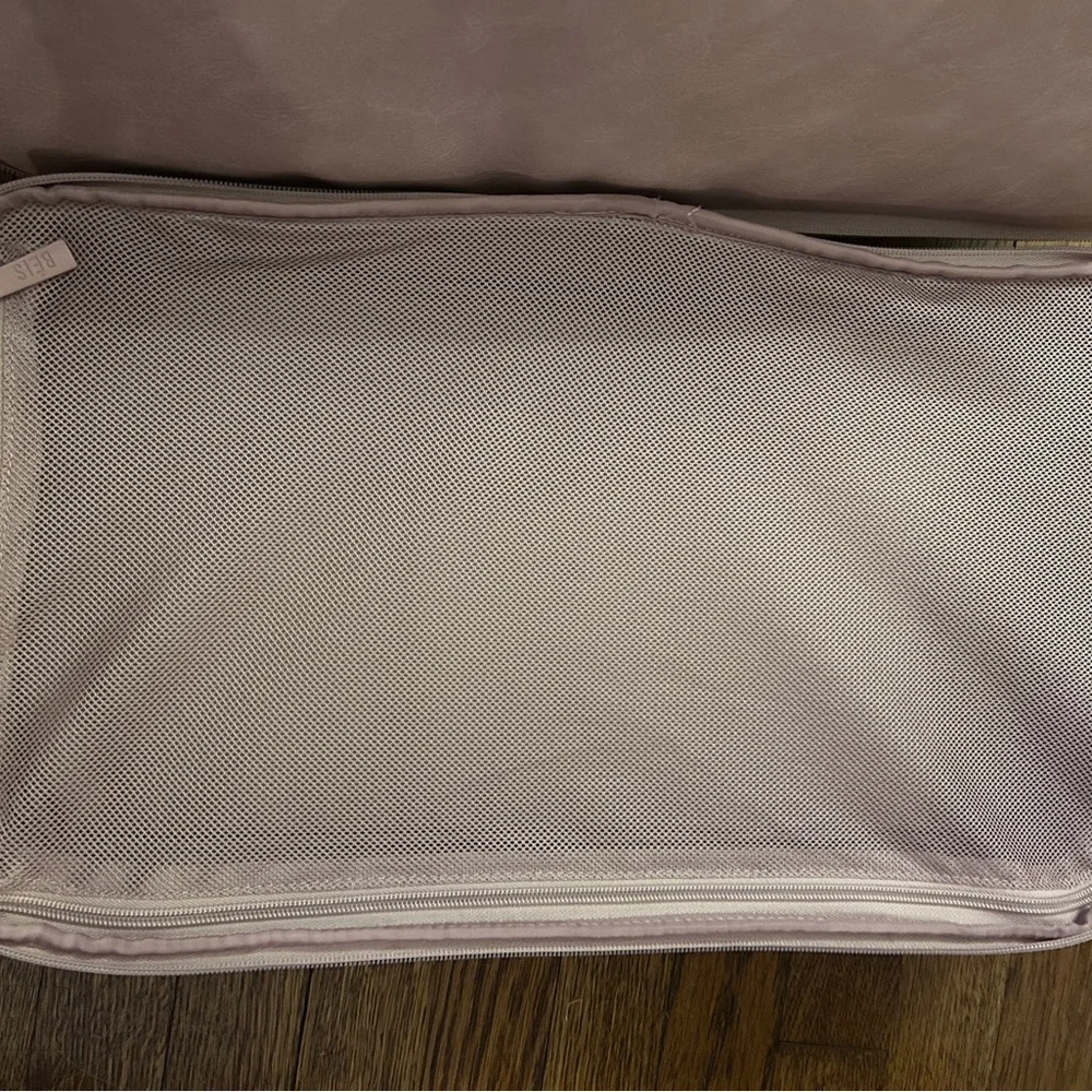 BEIS Blush Pink Convertible Weekender - Picture 13 of 16